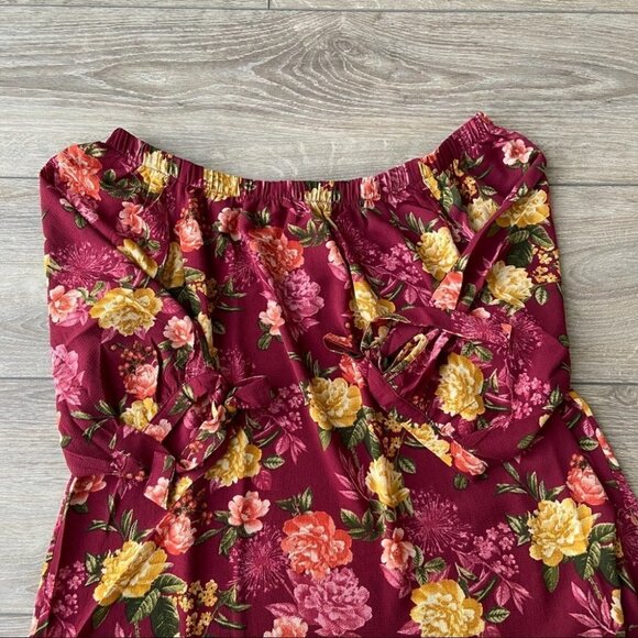 NWT Zenobia Off The Shoulder Floral Top - Picture 2 of 7